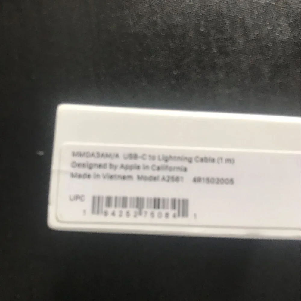 Original Apple USB-C to Lightning Cable (1m)